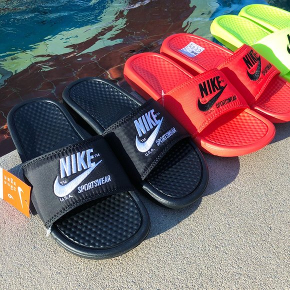 Nike BENASSI JDI Slides Sandals Slippers TXT SE - Picture 13 of 13